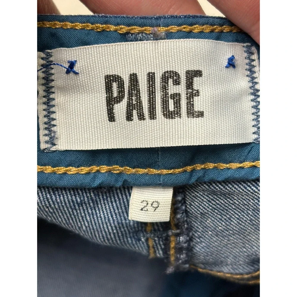 Paige‎ Jimmy Jimmy Skinny Jeans Womens 33X31 Dark Wash Blue Denim Slim Fit
